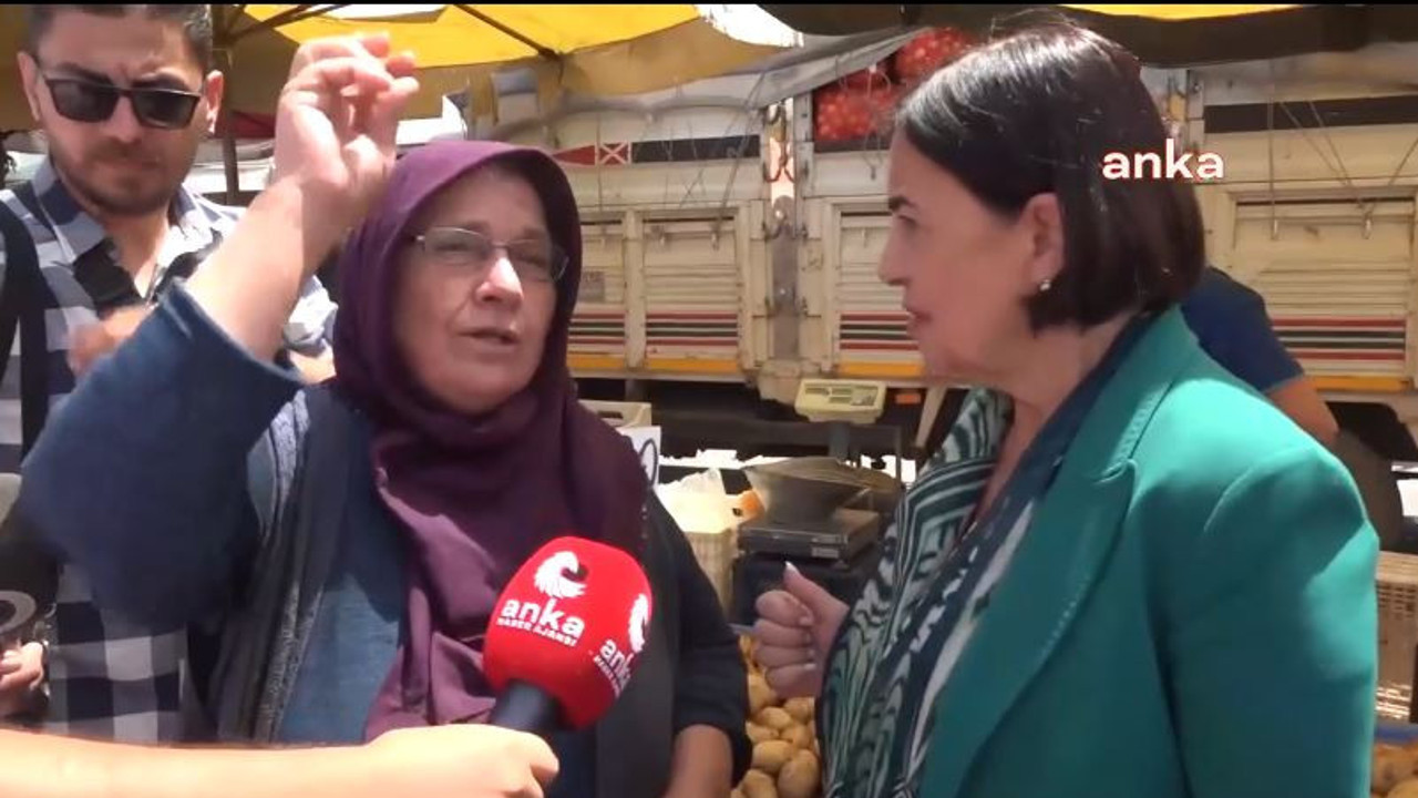 Aksaraylı teyzenin sözleri içinizi acıtacak 'Savaştan ölmeyiz, açlıktan ölürüz. 'Aç yok' diyorlar gelsinler ben göstereyim'