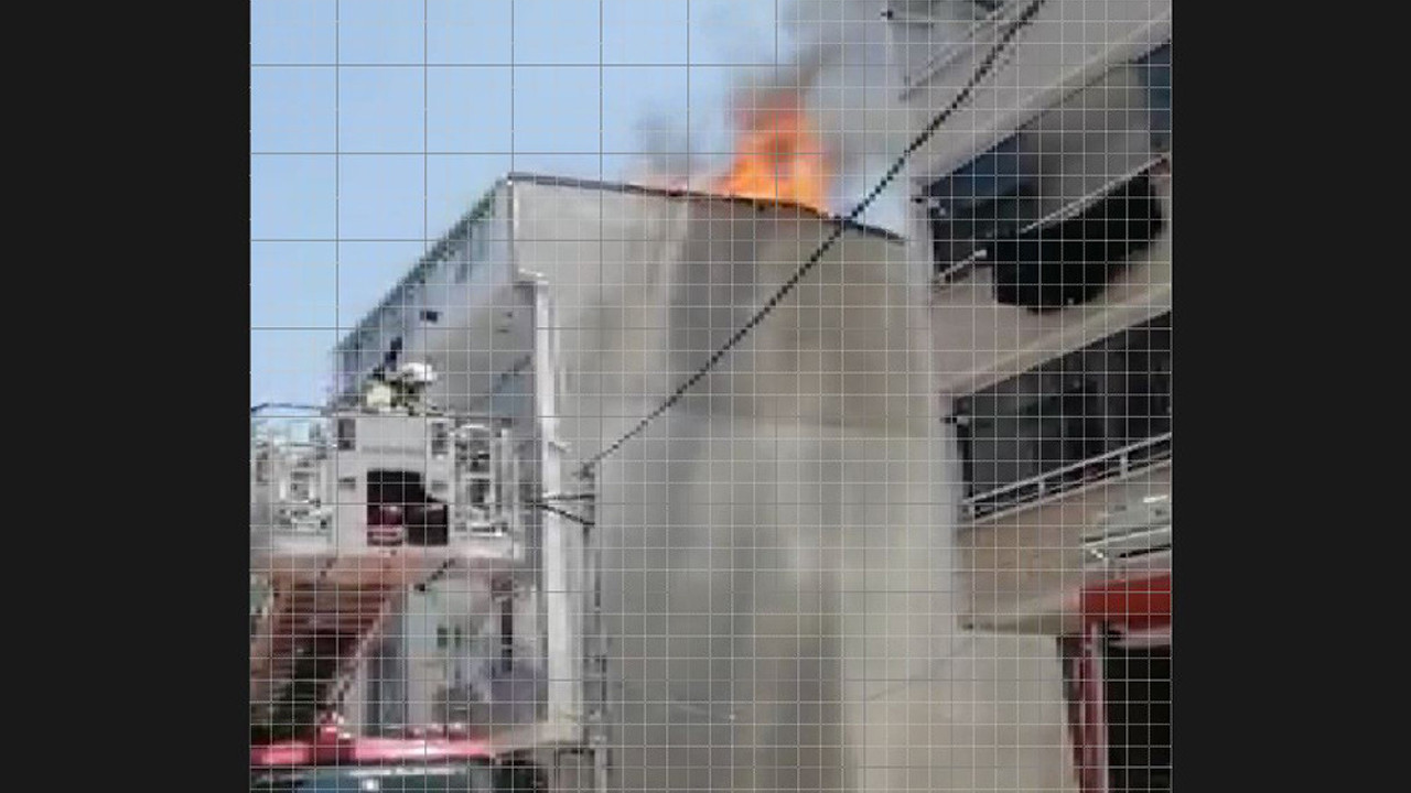 Esenyurt'ta 6 katlı binada yangın