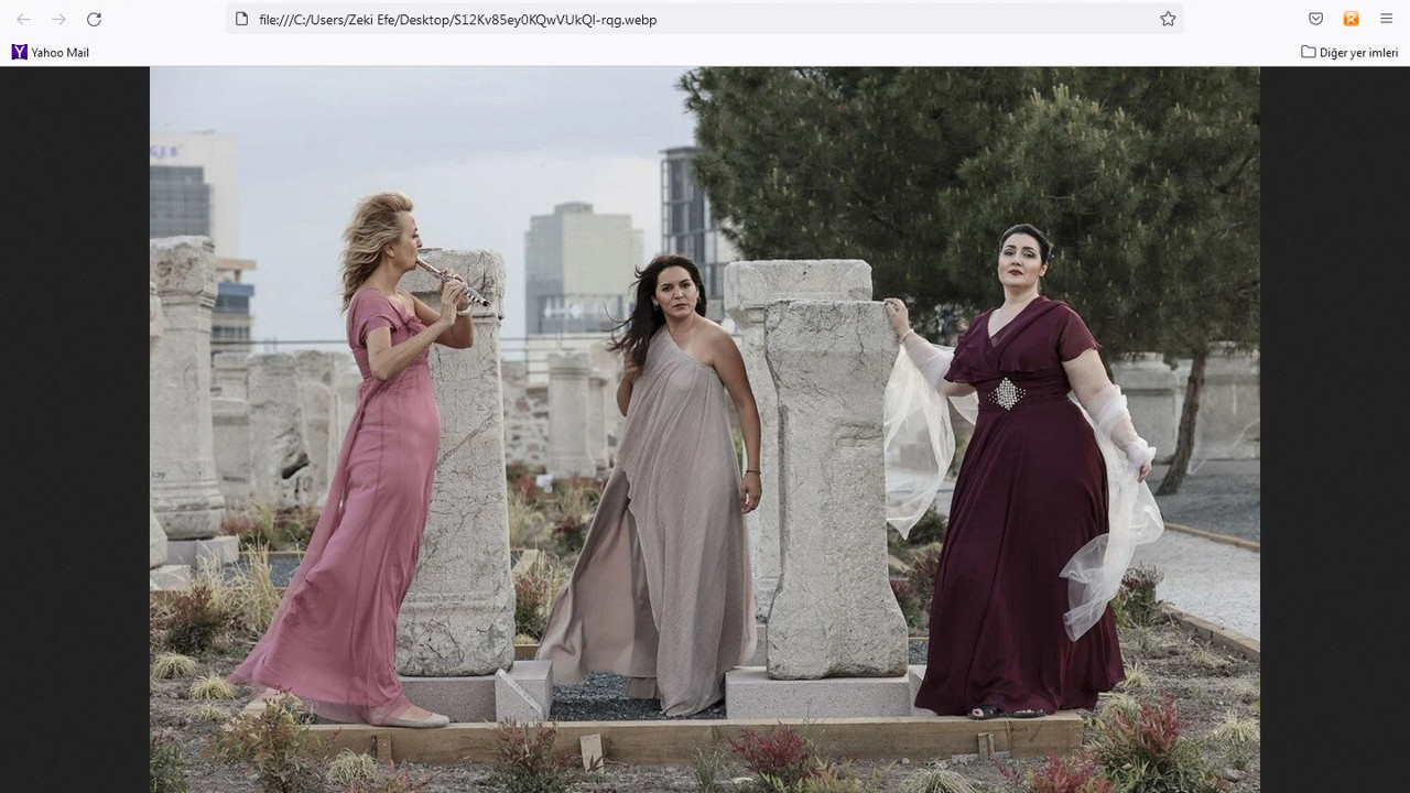 Tarihi Roma Hamamı'nda Trio Patara konseri