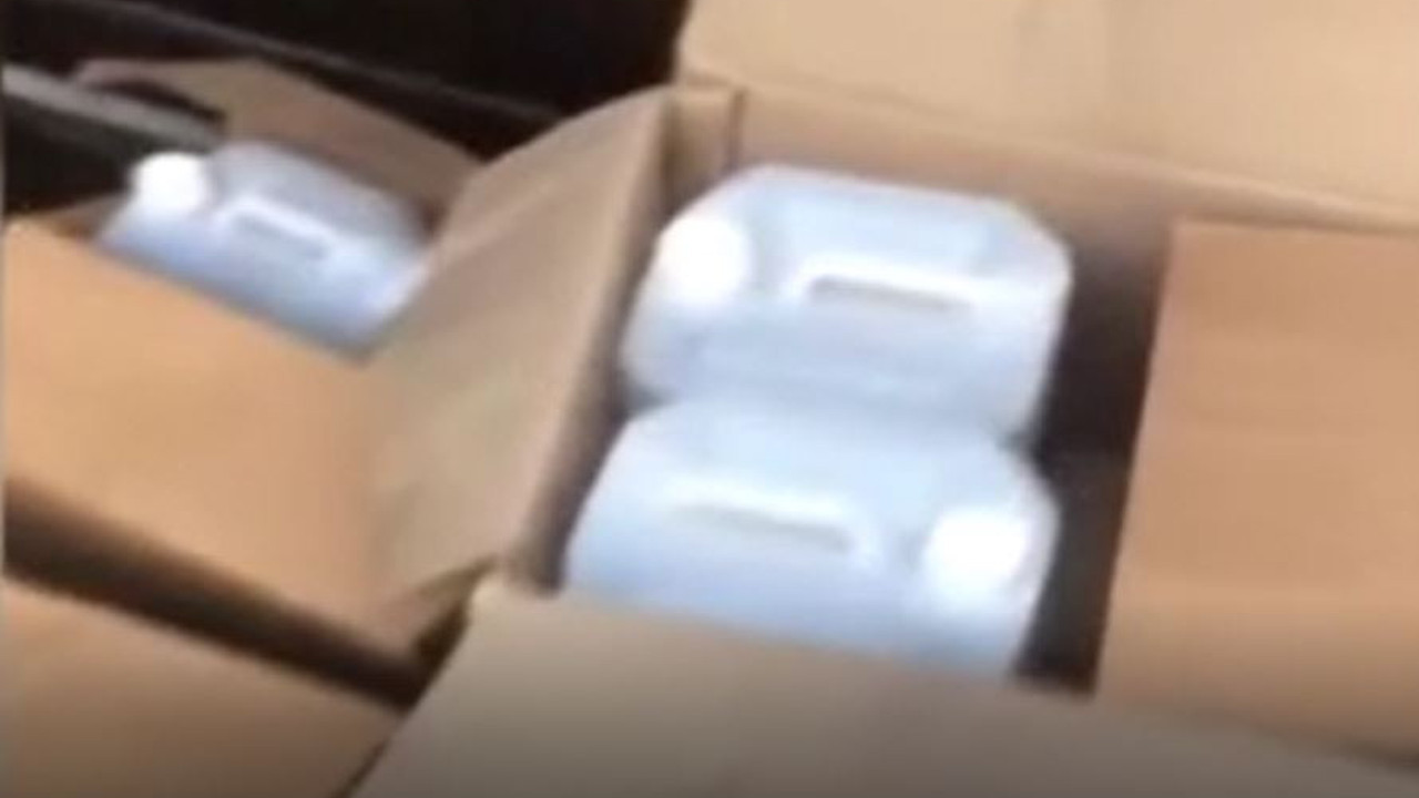 Tonlarca etil alkol yakalandı