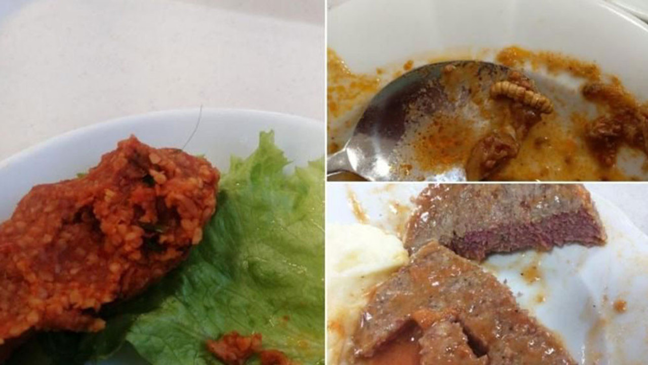 KYK yurdunda yine skandal. Yemeğin içinden çıkanlar şoke etti. Cimer'e şikayet yağdı