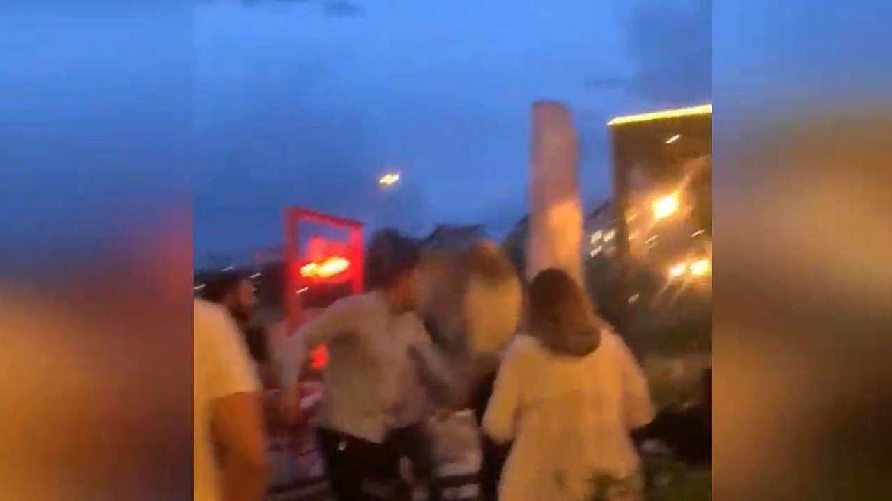 AKP'li ismin eşi ve adamları küçük çocukları tekme tokat dövdü. Atatürk için “Olmasaydı da olurduk” demişti