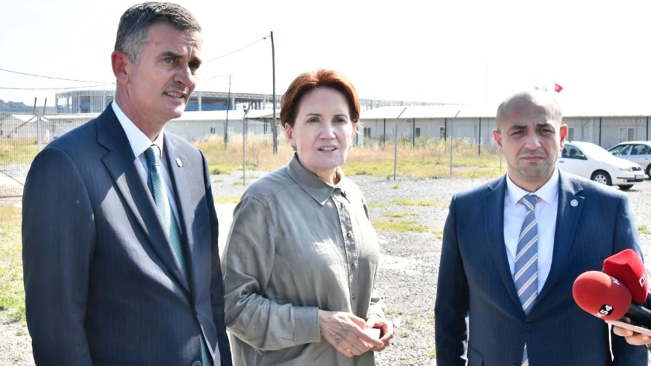 Meral Akşener sökülen BMC fabrikasının önünden seslendi: 10 bin kişinin işi ne oldu?