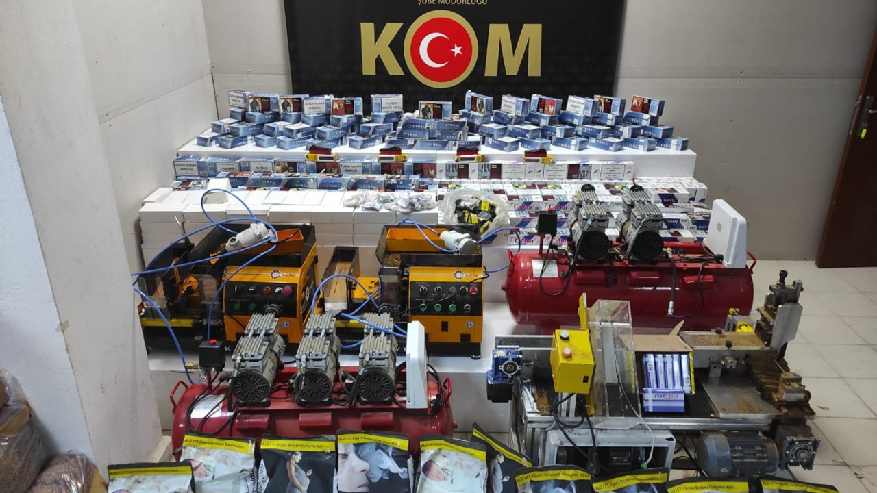 Samsun'da kaçak tütün operasyonu