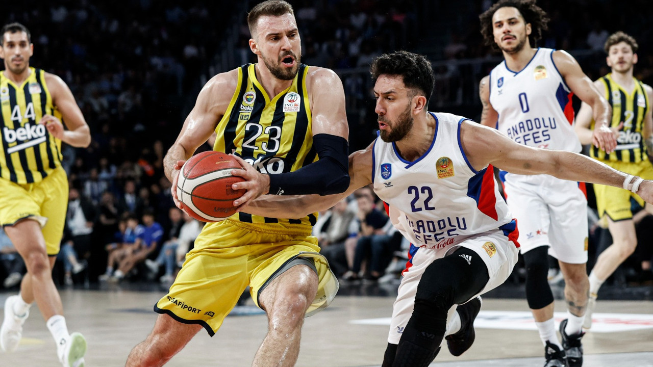 ING Basketbol Ligi'nde şampiyon Fenerbahçe Beko