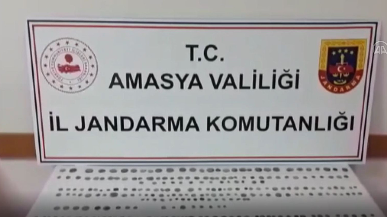 Amasya'da 347 parça tarihi eser ele geçirildi