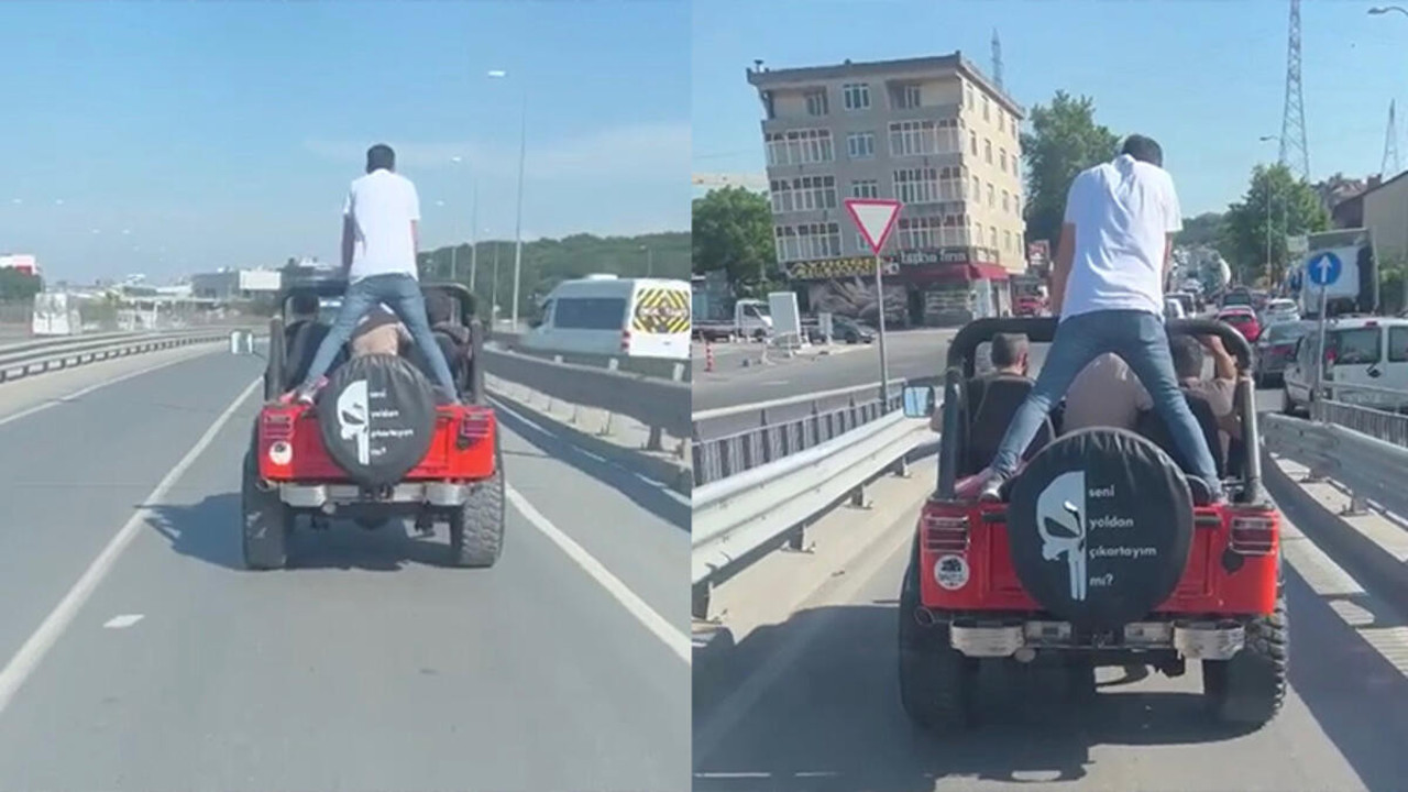 Cipin üzerinde şaşkına çeviren yolculuk