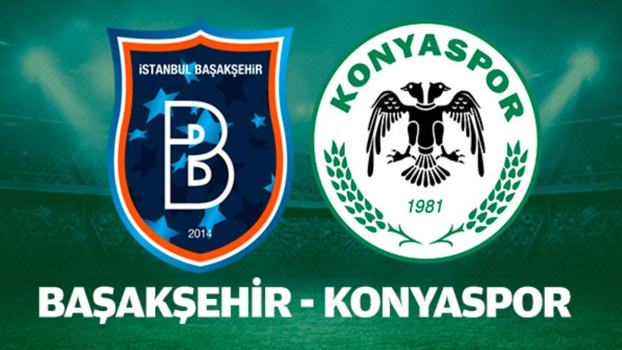 Başakşehir ve Konyaspor'un rakipleri belli oldu