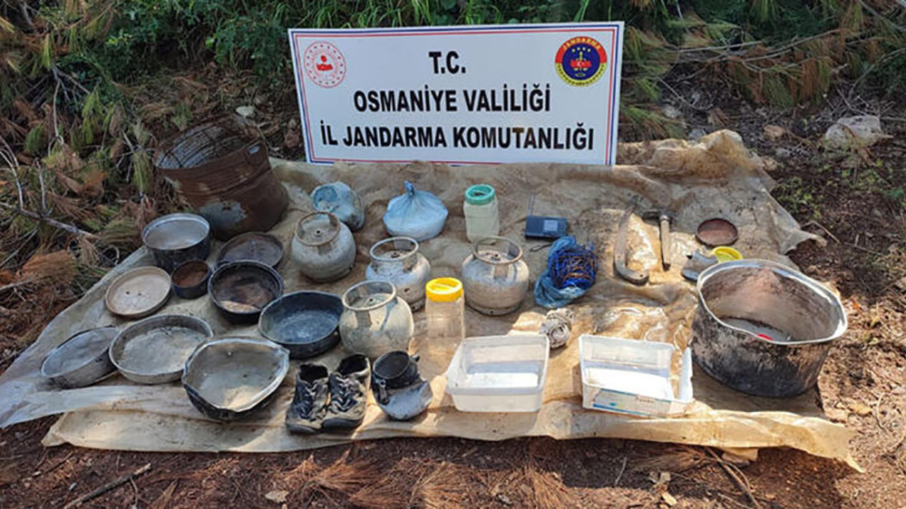 Amanoslar'da PKK sığınağı imha edildi