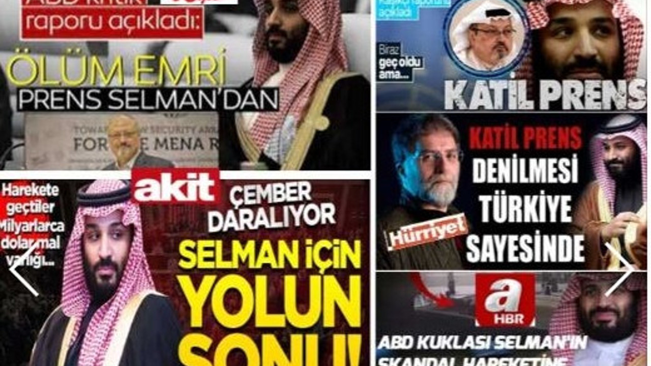 Yandaş medya Prens Selman'a demediğini bırakmamıştı. Bakalım şimdi ne başlık atacaklar. Dönmeye hazır mısınız yandaşlar
