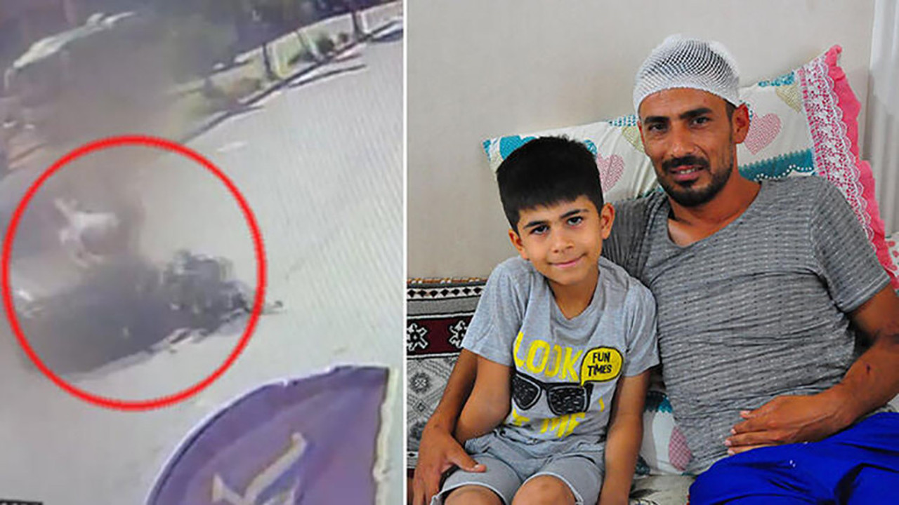 Oğluyla birlikte ölümden döndü: Kendimi en mutlu baba hissediyorum