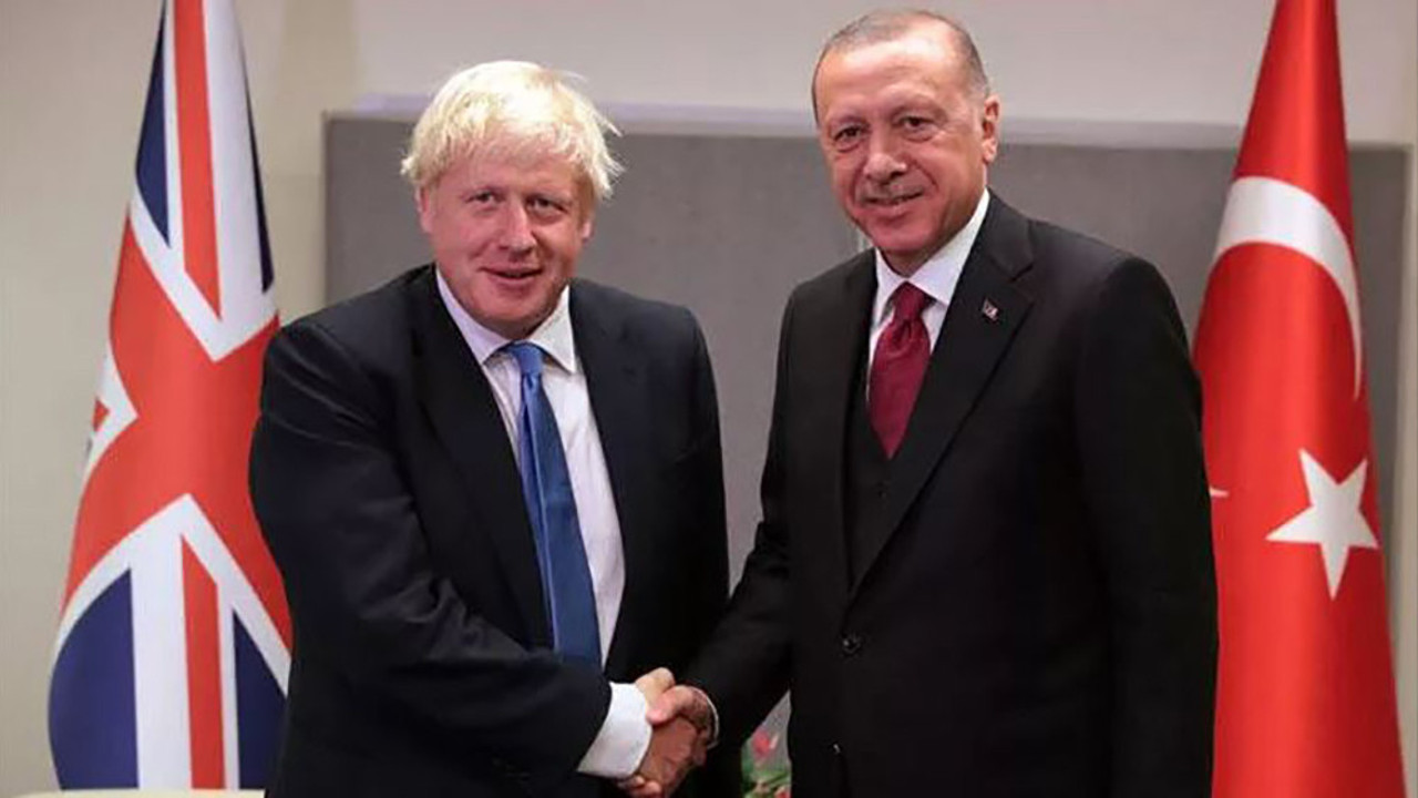 Cumhurbaşkanı Erdoğan, Boris Johnson ile görüştü