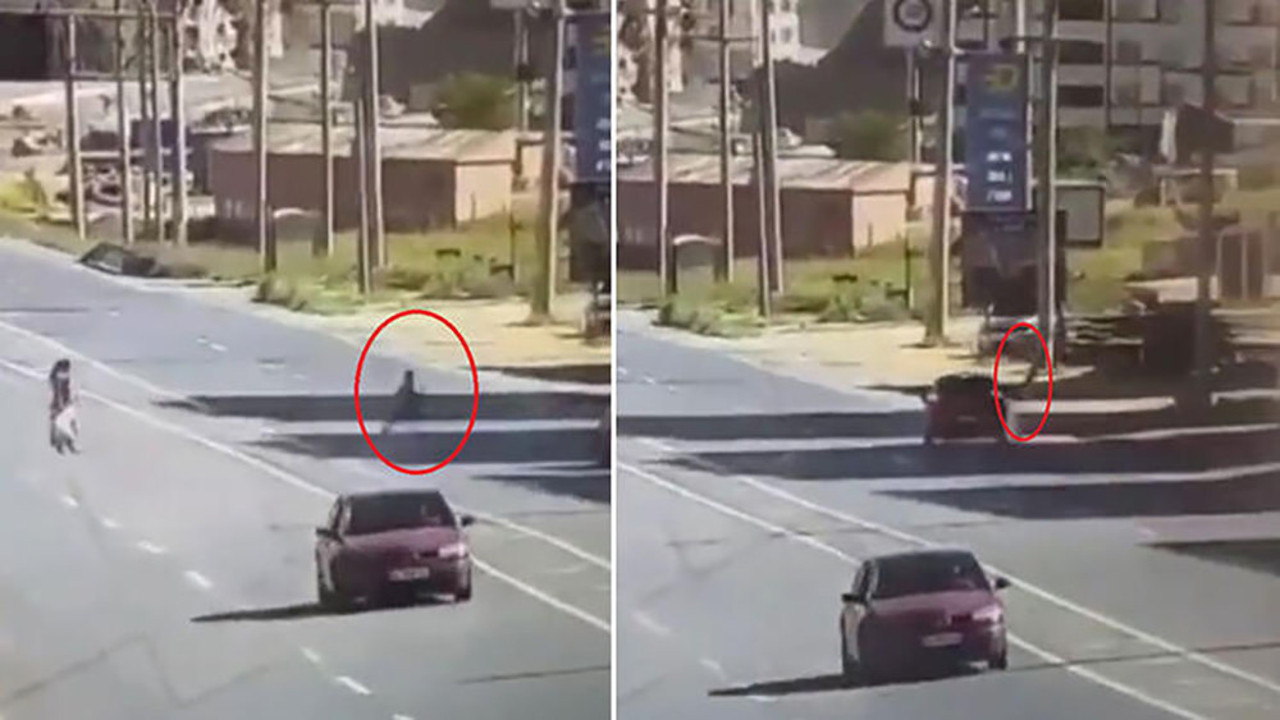 8 yaşındaki Cesur ölüme böyle koştu! Korkunç kazanın görüntüsü ortaya çıktı…