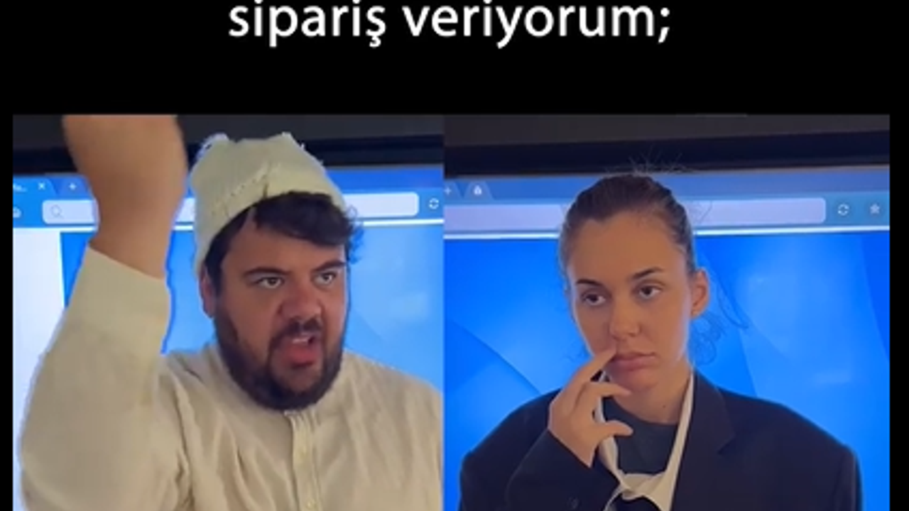Donatçı cin kadın ile dalga geçtiler. Eser ve Berfu Yenenler çiftinden güldüren paylaşım