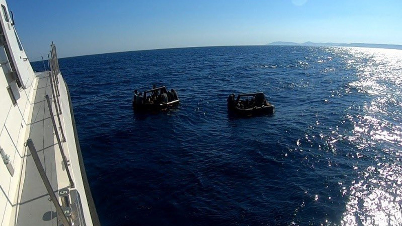 Sahil Güvenlik operasyonlarında bin 257 düzensiz göçmen yakalandı