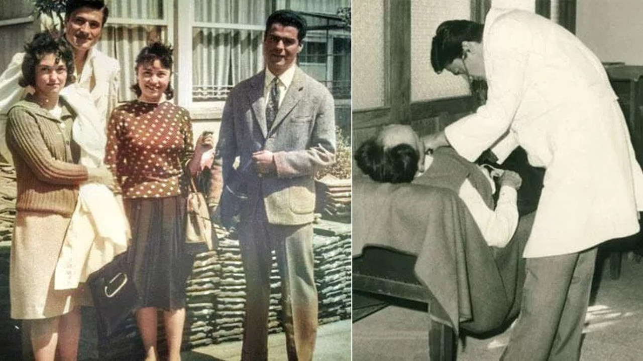 İşte tıbbiyeli Cüneyt Arkın. Hayata gözlerini yuman Cüneyt Arkın'ı hiç böyle görmediniz