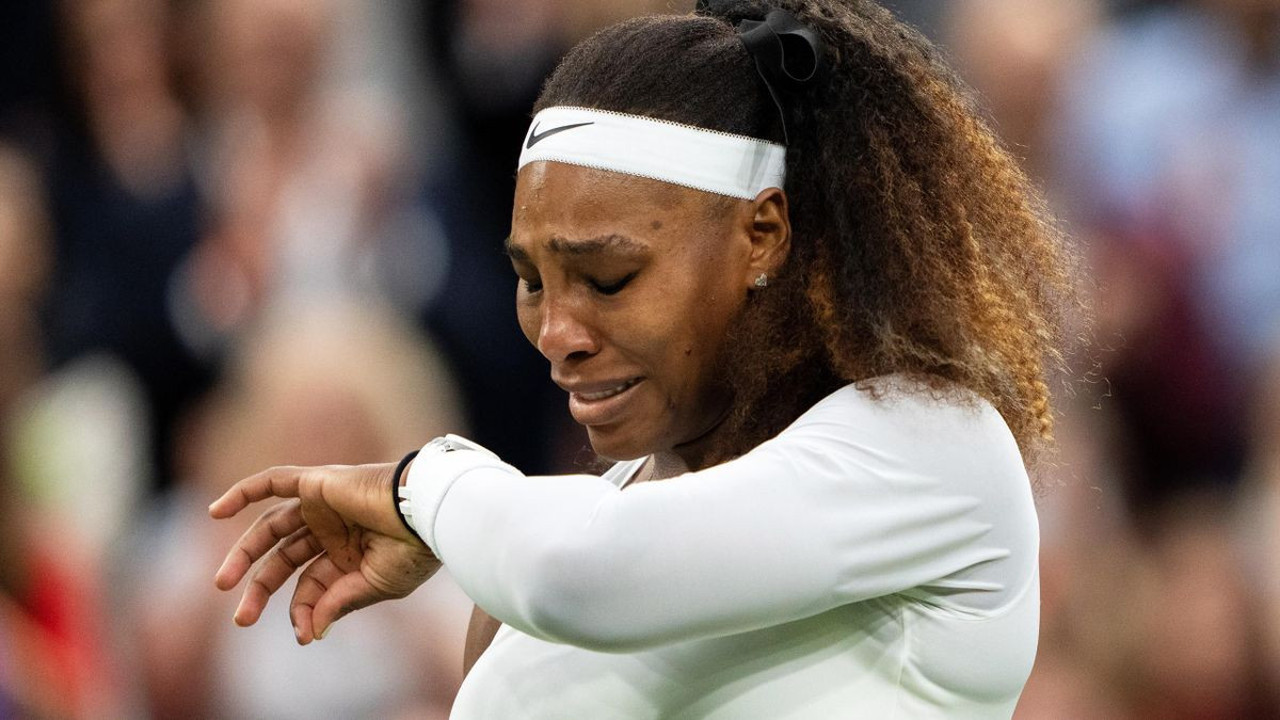 Eski dünya 1 numarası Serena Williams'tan yürek burkan veda