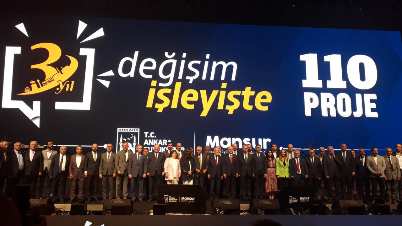 Mansur Yavaş: Ankara’da 3 yılda değişim işleyişte