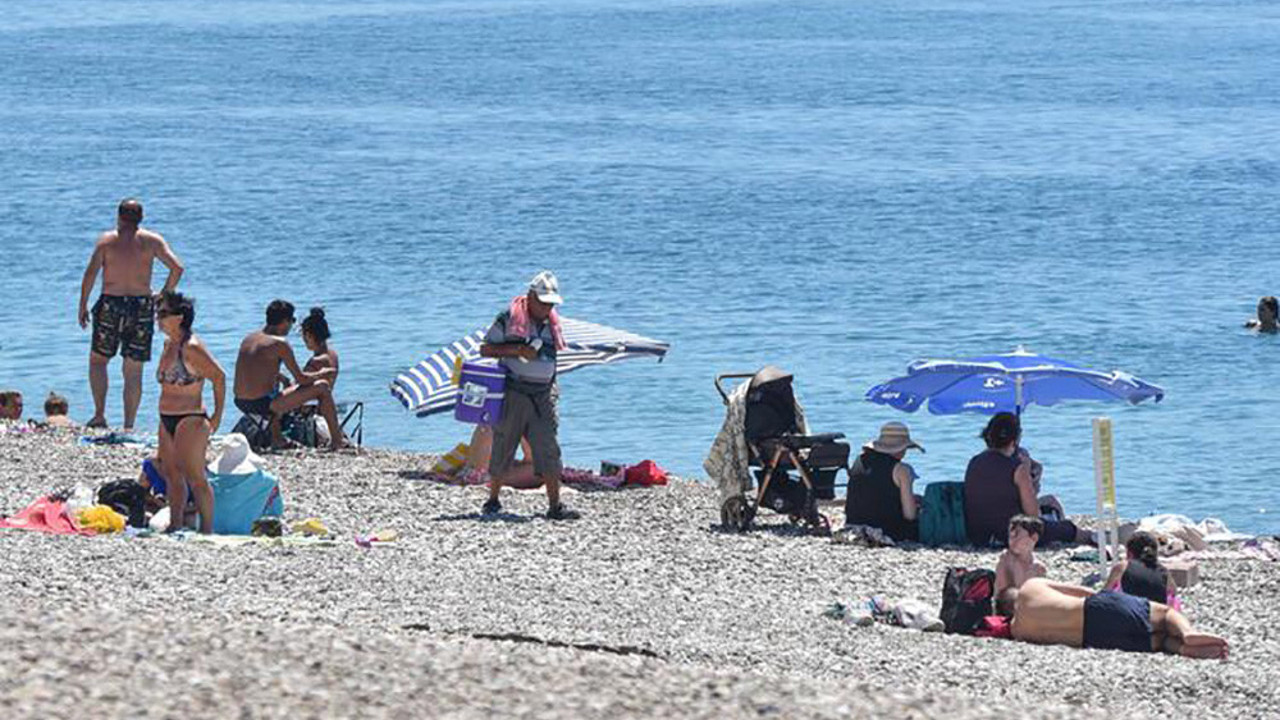 Plajdaki görünür tehlike! Zabıta kovalıyor, onlar saklanıyor