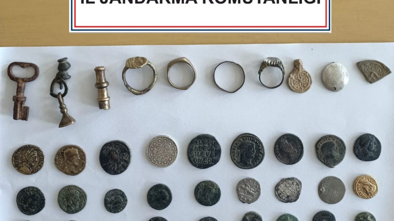 Sakarya'da 43 adet tarihi eser ele geçirildi