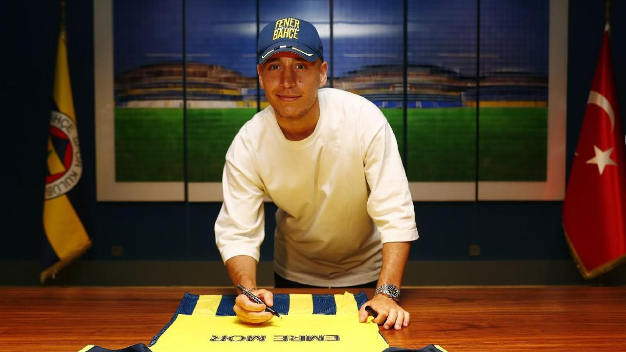 Emre Mor resmen Fenerbahçe'de. İlk açıklamasını yaptı