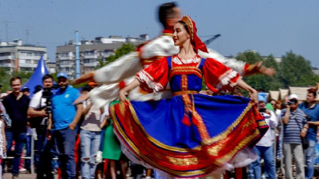 Tatar ve Başkurtlar Sabantuy Bayramı'nı coşkuyla kutladı