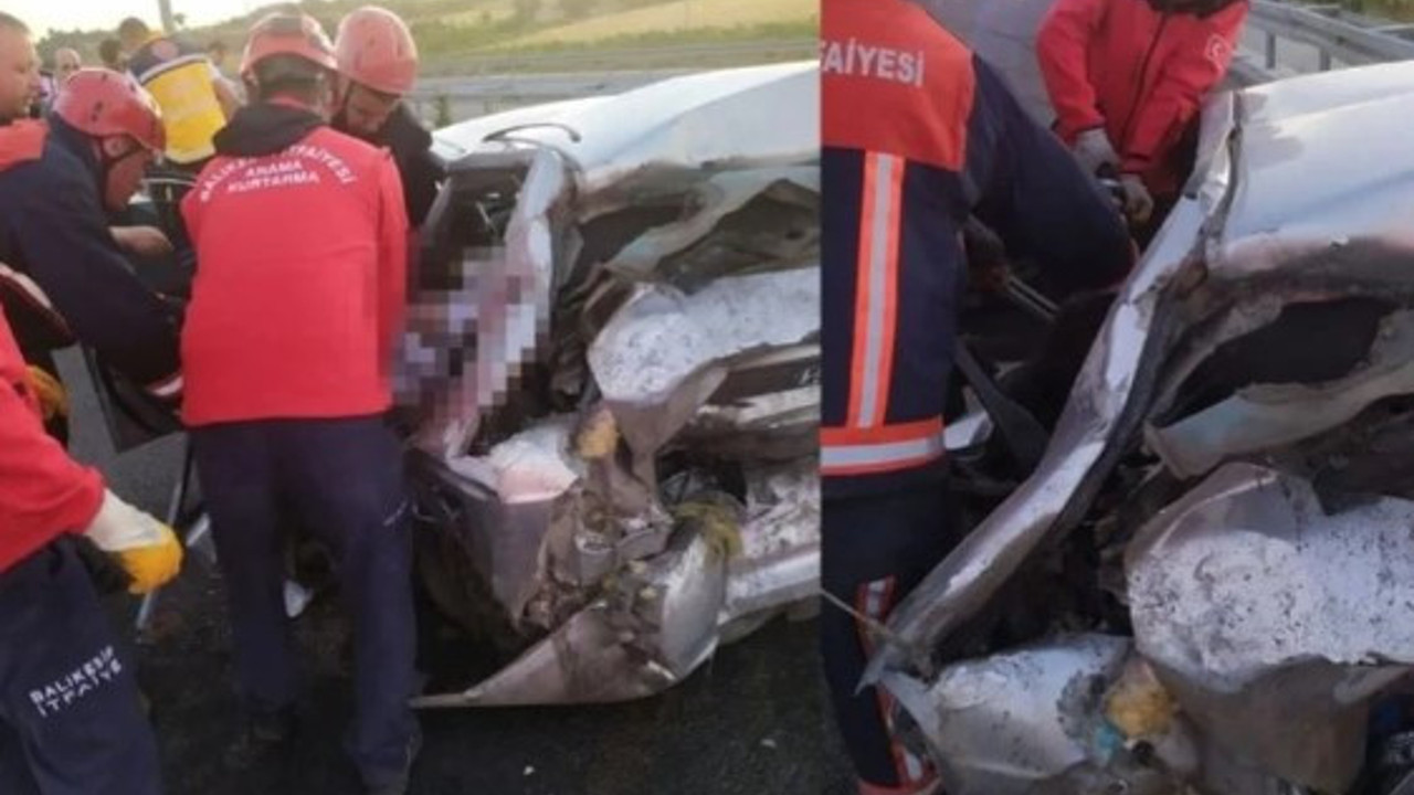 İstanbul-İzmir yolunda feci kaza: 2'si çocuk 5 kişi hayatını kaybetti