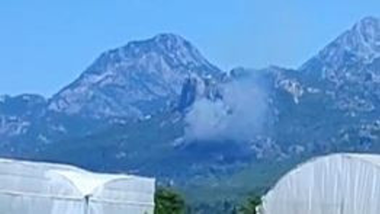 Serik’teki orman yangını kontrol altında