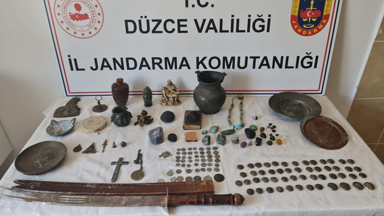 Tarihi eser kaçakçılarına operasyon