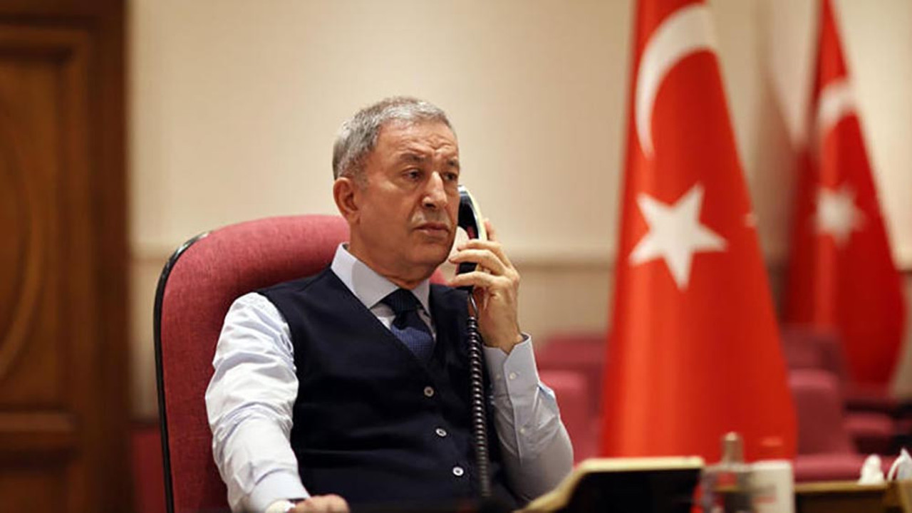 Bakan Akar, Ukrayna Savunma Bakanı Reznikov ile görüştü