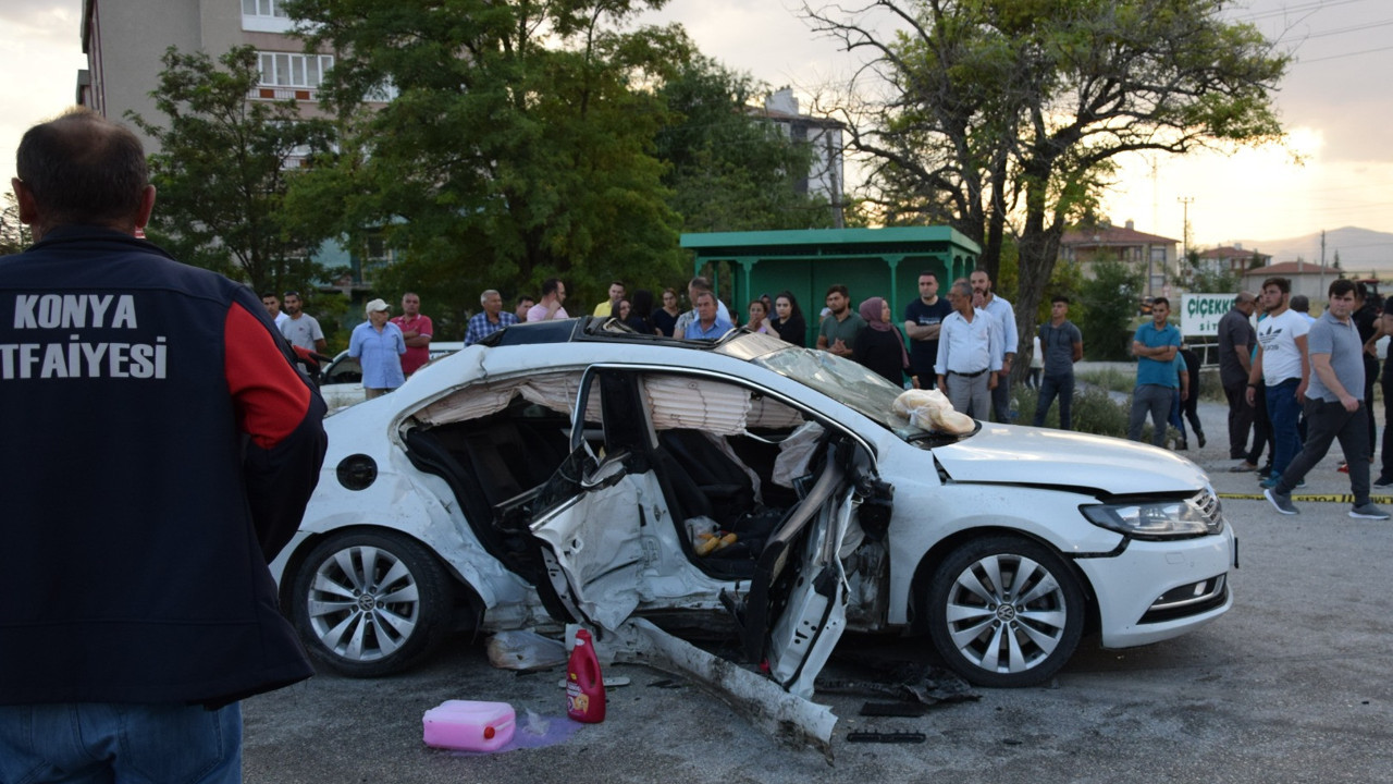 Konya – Ankara karayolunda feci kaza. 13 yaralı
