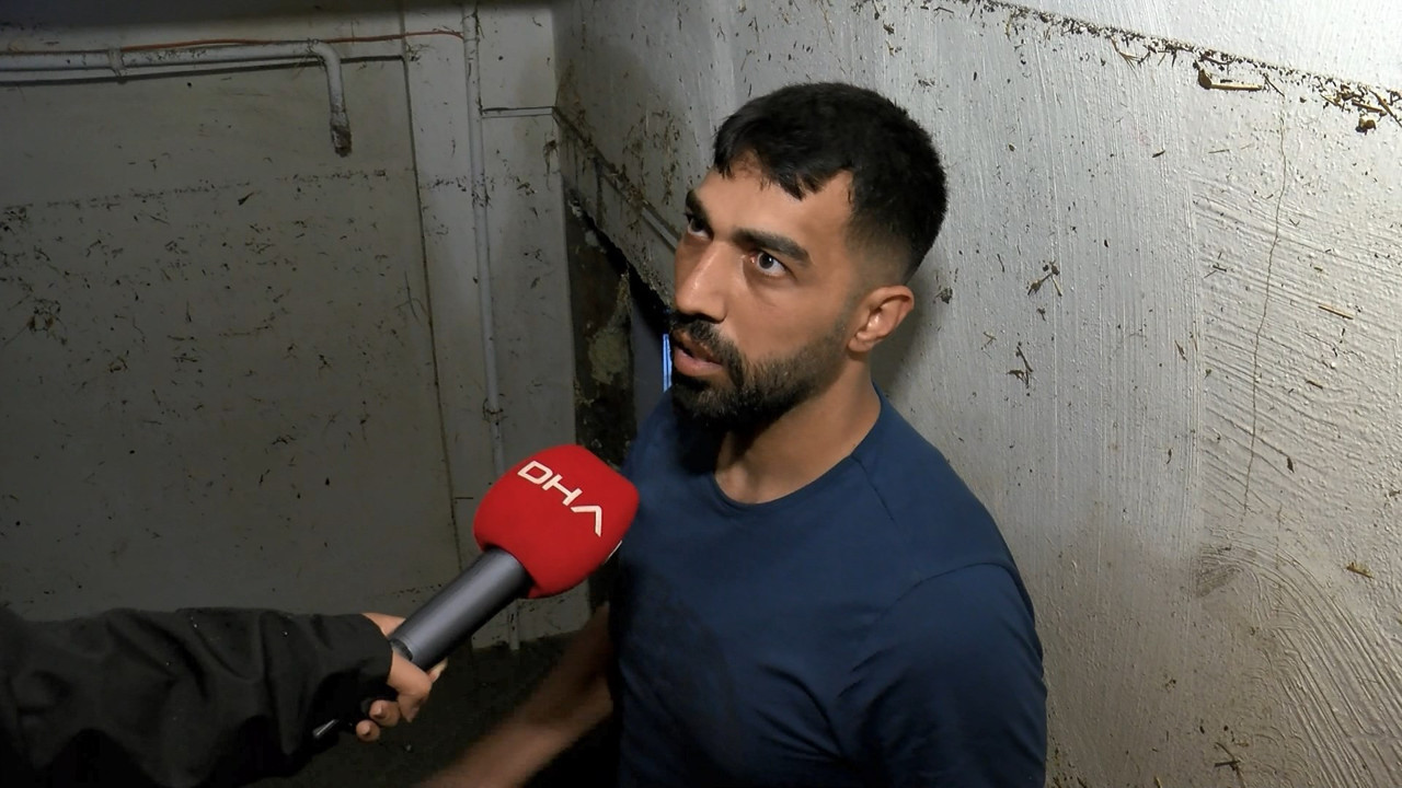 Esenyurt'ta sel faciası. Evi sular altında kalan adam: Çocuklarımın canını zor kurtardım