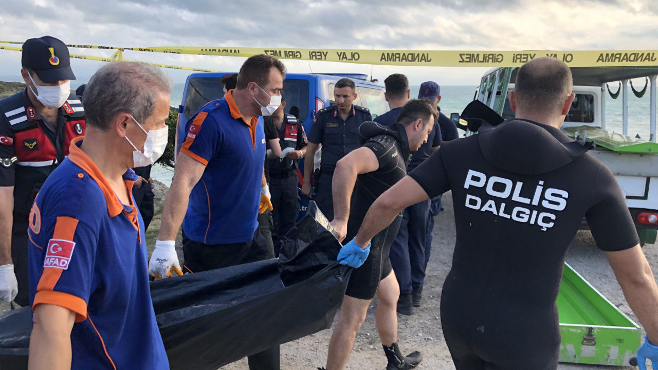 Sinop'ta sahilde erkek cesedi bulundu