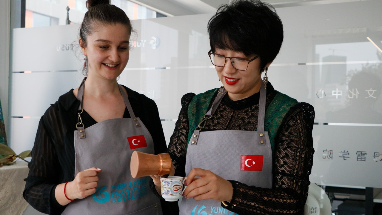 Türk kahvesi Pekin'de tanıtıldı