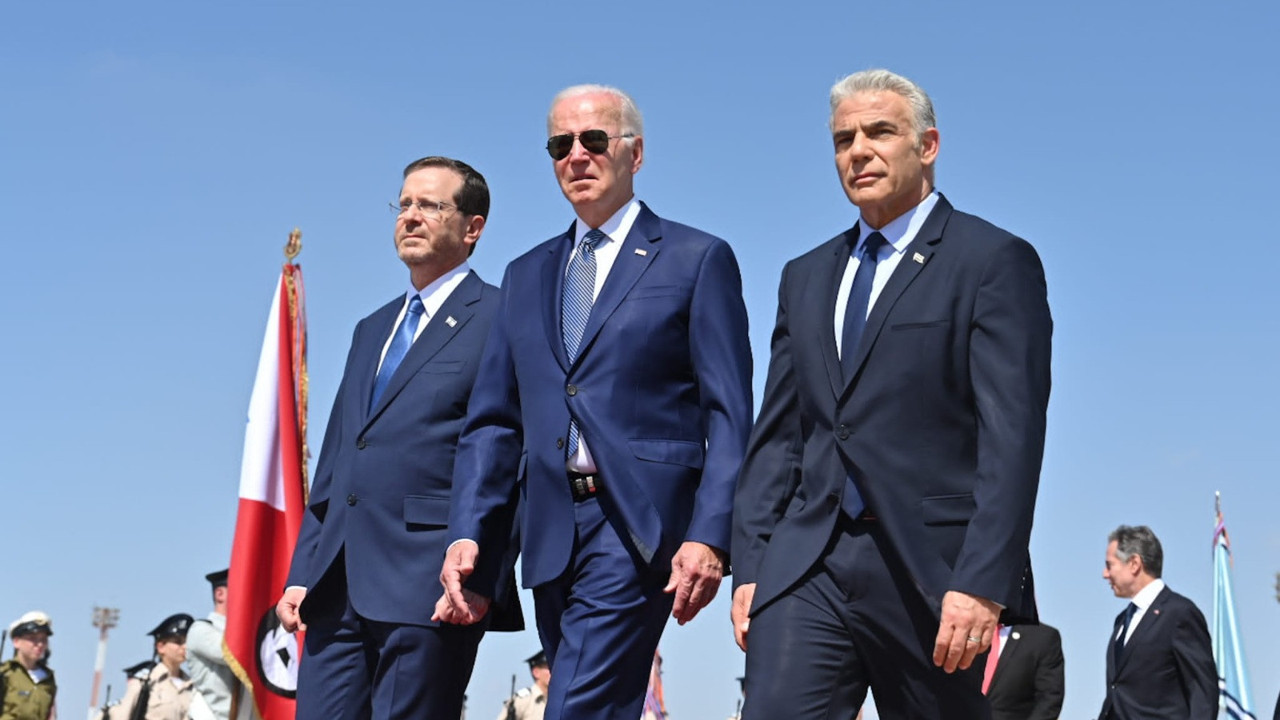 ABD Başkanı Biden İsrail'de (13 Temmuz 2022)