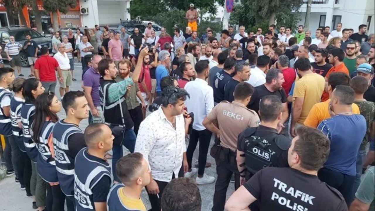 Datça'yı ayağa kaldıran cinayet: Halk adliye önünde toplandı, şüpheliler getirilemedi