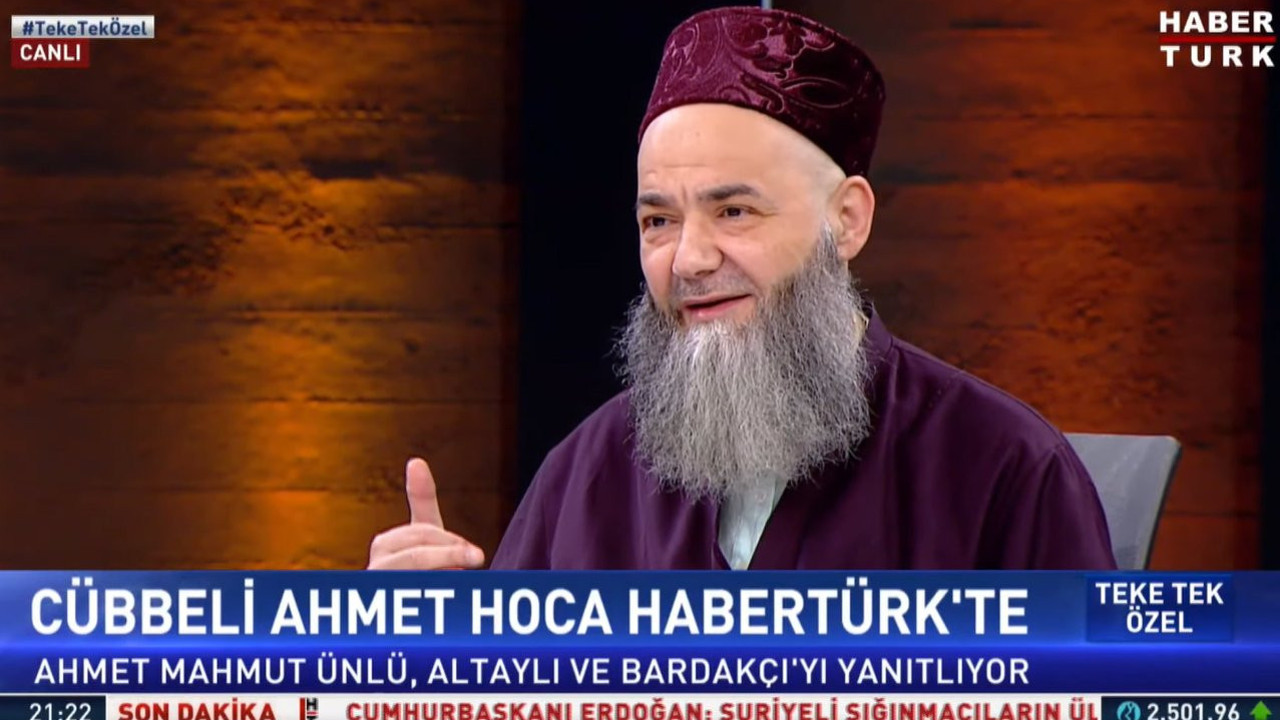 Cübbeli Ahmet’ten ‘selefi’ uyarısı: Gizli yerlerde silahları var; iç savaşa hazırlık yapıyorlar