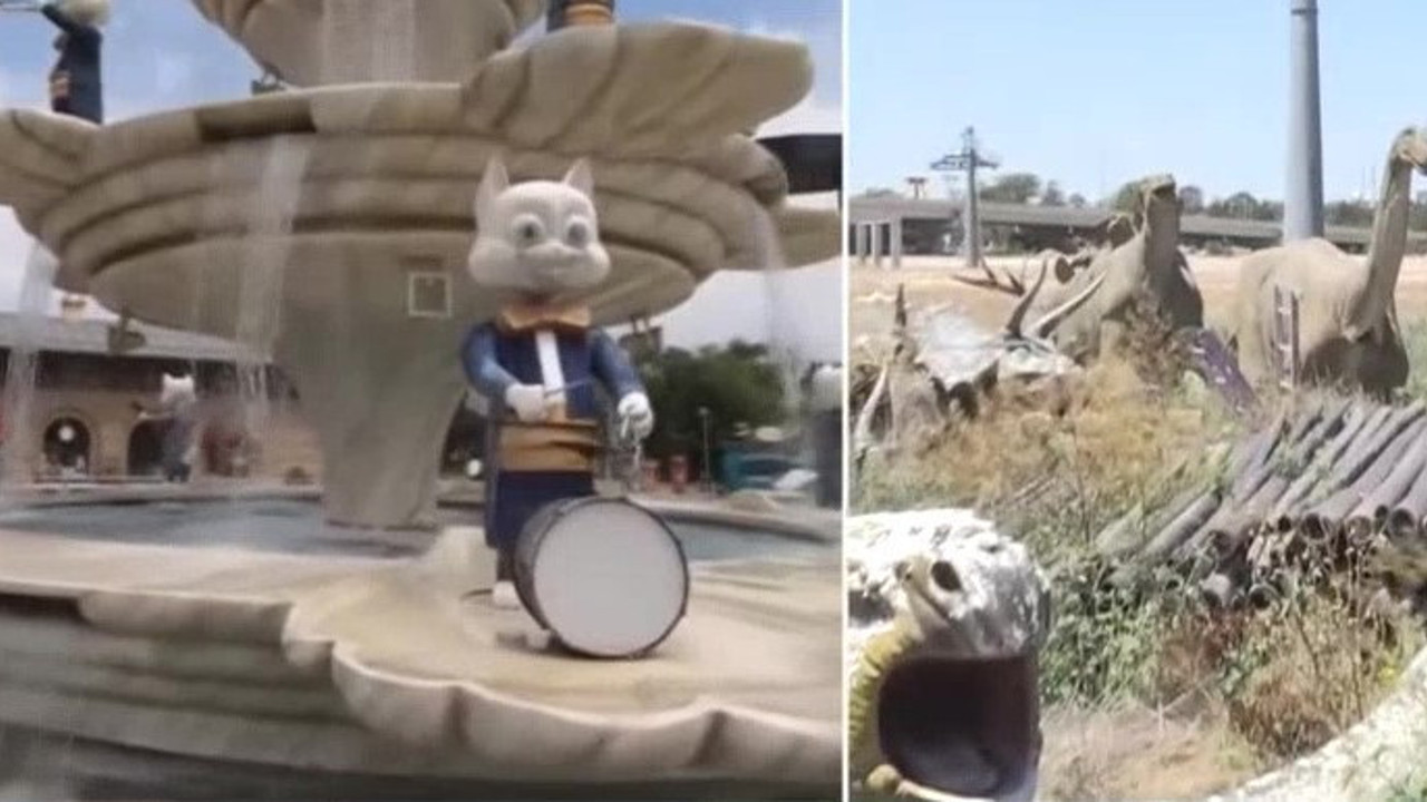 Melih Gökçek'in plastik mezarlığı halka açıldı. 801 milyon dolarlık enkaz