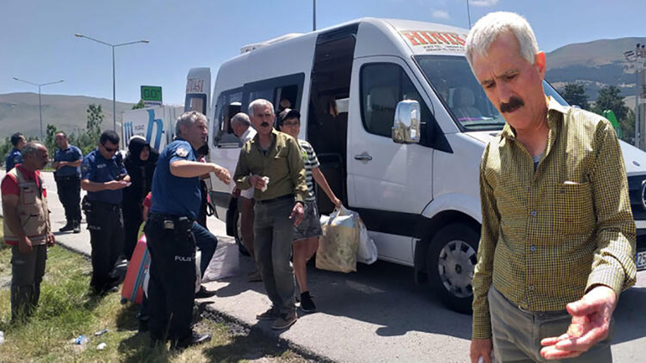 Evinin önüne bırakılmayan yolcu dehşet saçtı! Ortalık savaş alanına döndü…