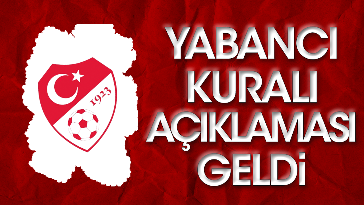 TFF'de her şey silbaştan