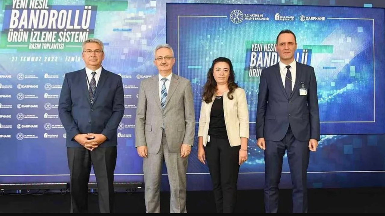 Darphane yeni nesil bandrolleri tanıttı