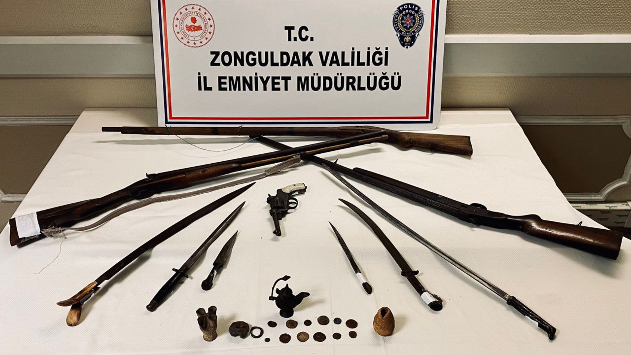 Tarihi eser kaçakçılarına operasyon