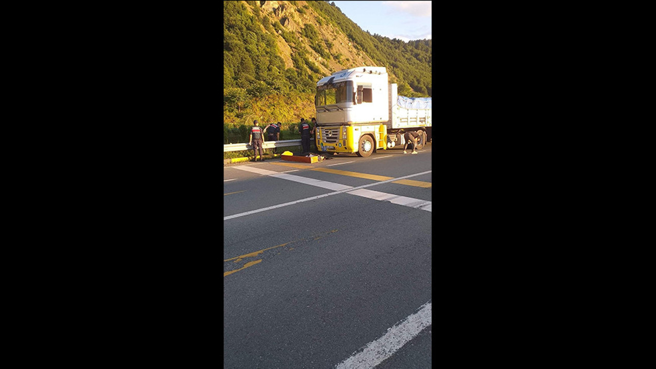 Park halindeki tırın sürücüsü ölü bulundu