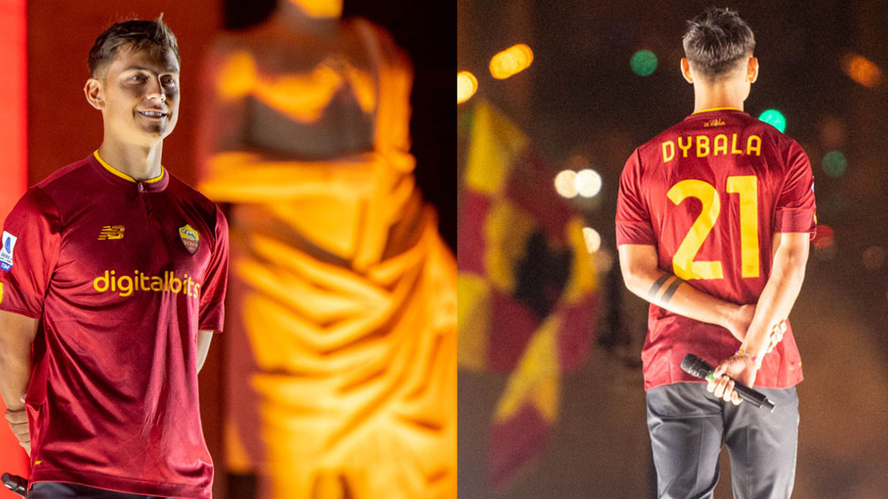 Dybala Roma'da coşkuyla karşılandı. Arjantinli yıldız rekor kırdı