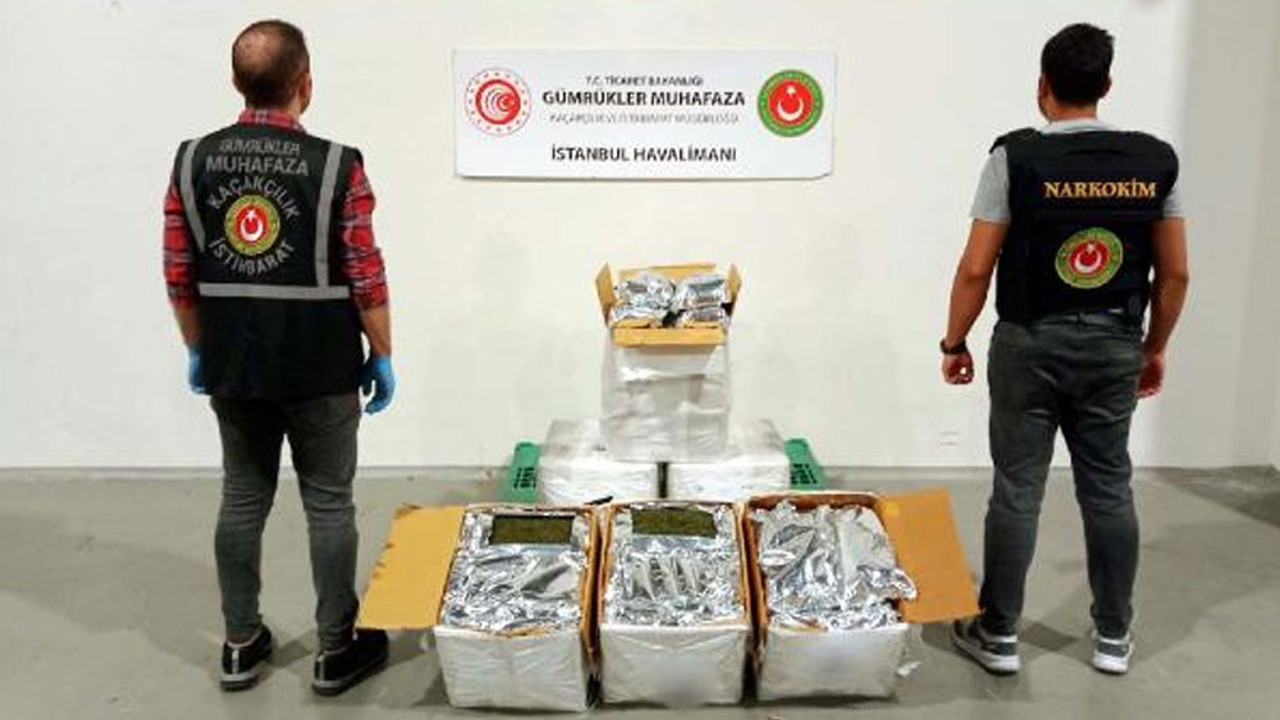 İstanbul Havalimanı'nda uyuşturucu operasyonları
