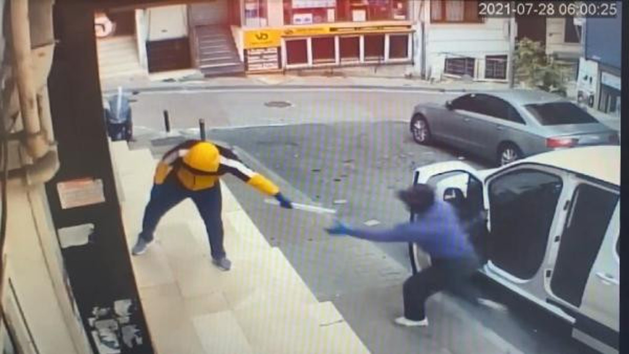 Şişli'de mahalleli hırsızları süpürgeyle kovaladı