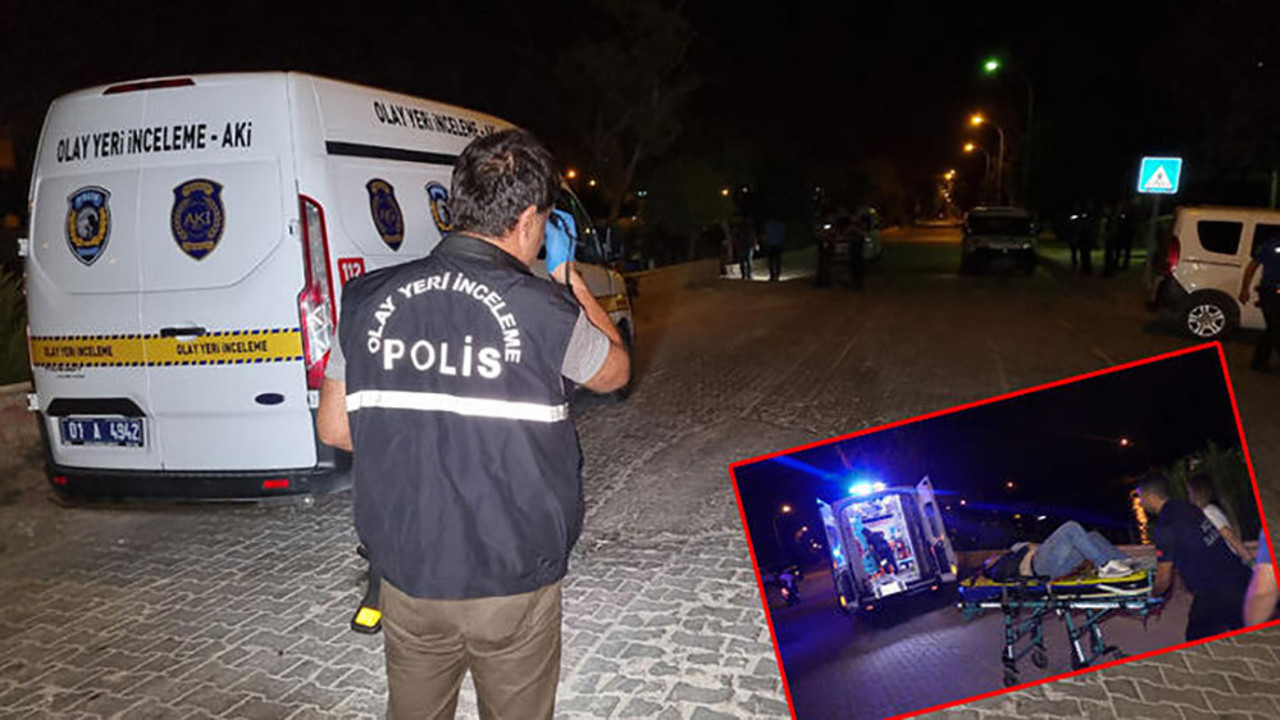 Adana'da silahlı saldırı: 1 yaralı