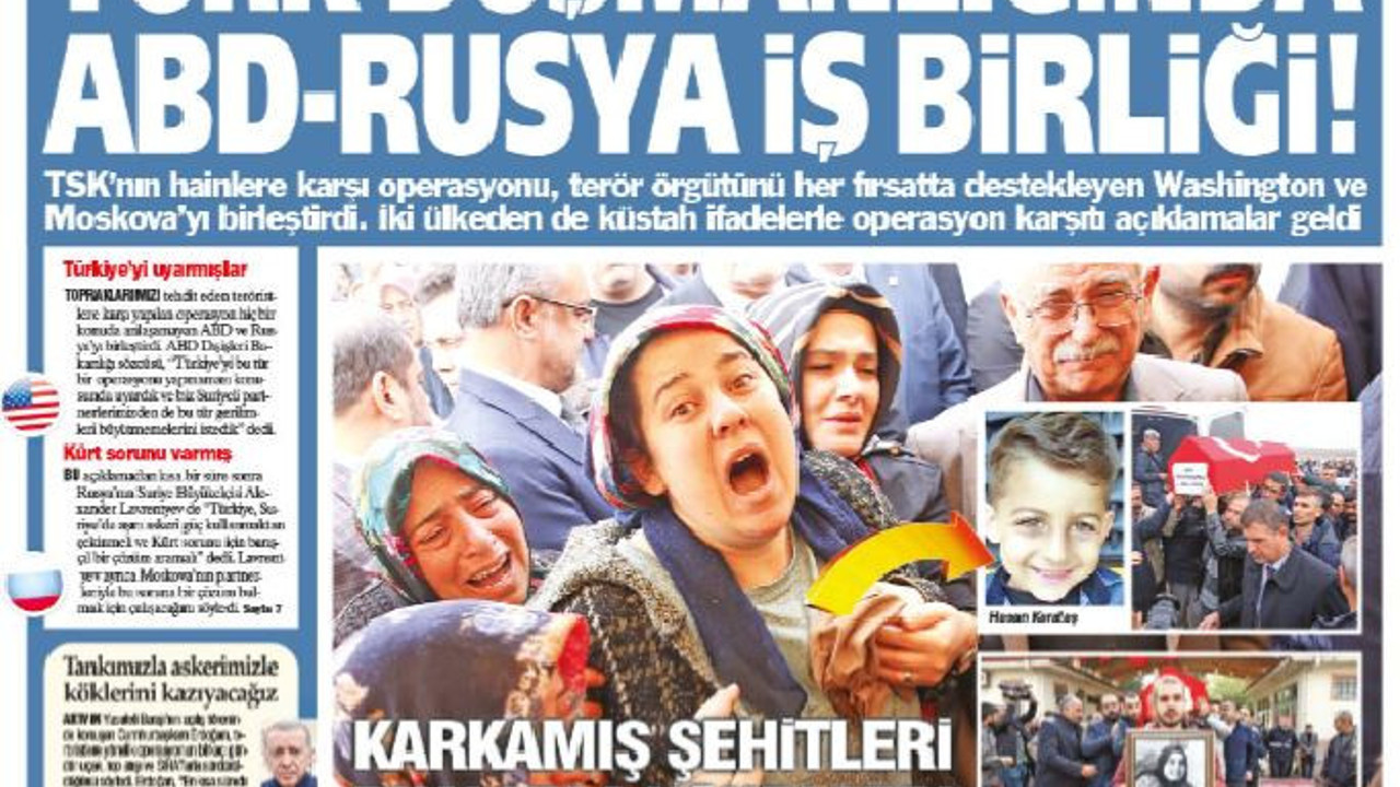 Washington ve Moskova'dan halk düşmanı katil teröristlere destek açıklaması