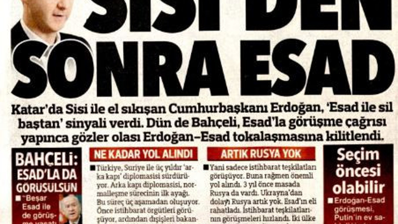 Gereğini yapıyor Ahmet Hakan dönüş hızını açıkladı: Sisi’den sonra Esad