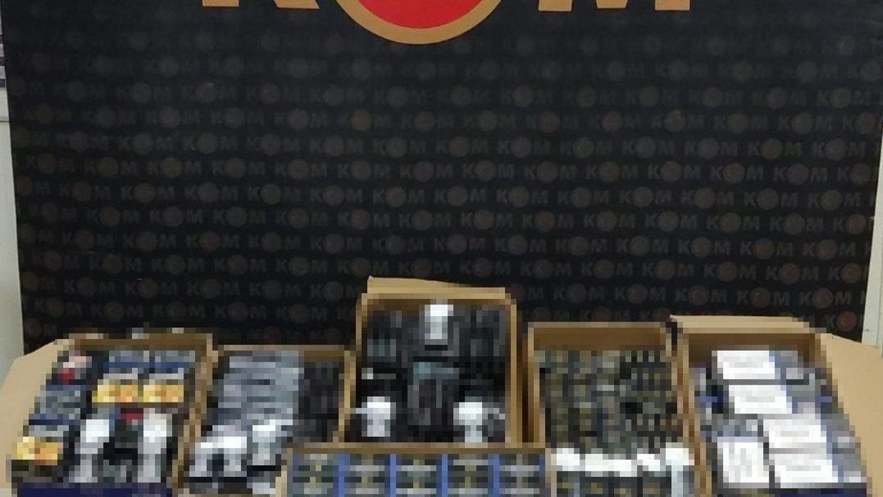 Tekirdağ’da 48 bin makaron ele geçirildi